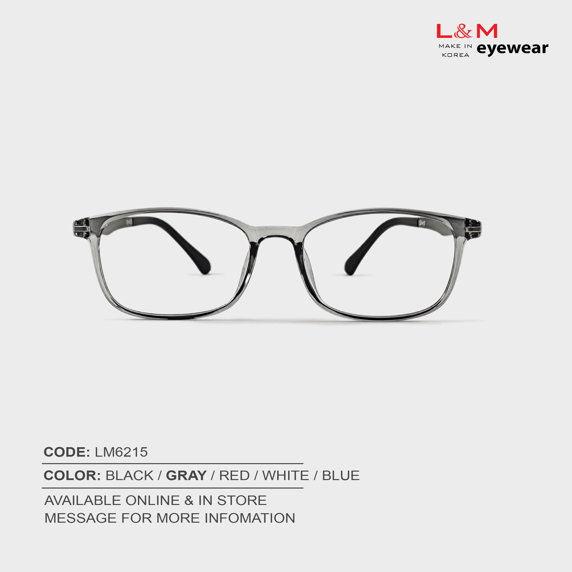 GỌNG KÍNH L&M CẬN / VIỄN / LOẠN - LM6215
